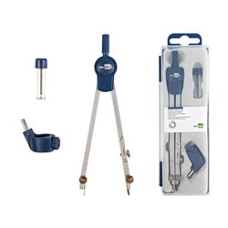 COMPAS LIDERPAPEL ARTICULADO CON ADAPTADOR UNIVERSAL
