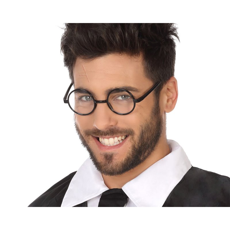 GAFAS REDONDAS NEGRO