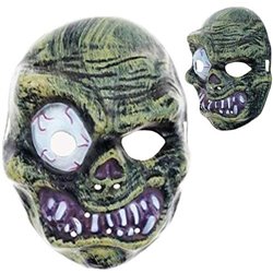 MASCARA ZOOMBIE OJO TERRORIFICO