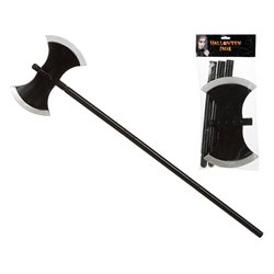 HACHA  DOBLE HALLOWEEN