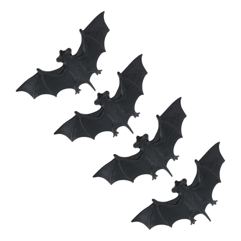 MURCIELAGOS HALLOWEEN COLOR SURT NEGRO O NARANJA 13CM