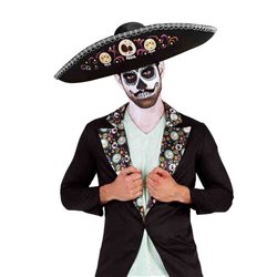 SOMBRERO MEXICANO D�A DE LOS MUERTOS
