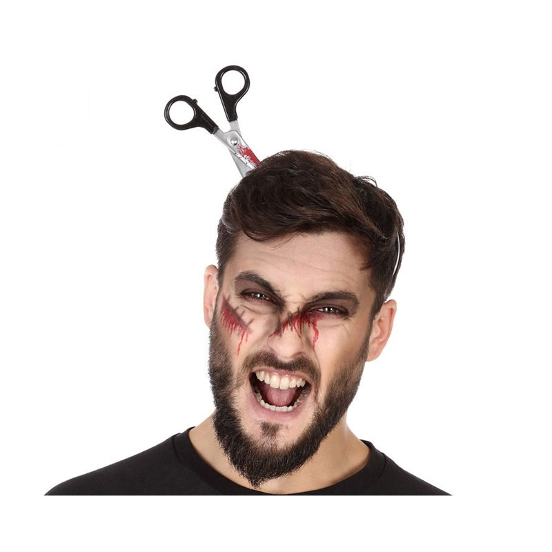 DIADEMA TIJERAS 23x22cm