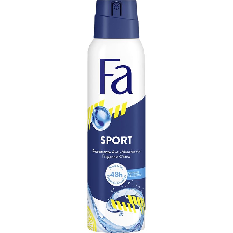 DESODORANTE SPRAY SPORT 150 ML.