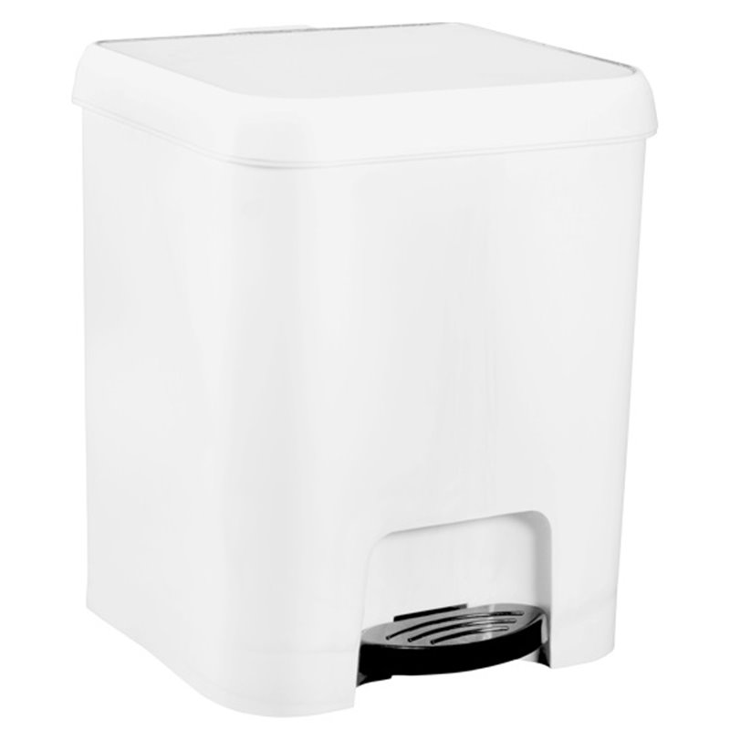 CUBO PEDAL 7L. BLANCO