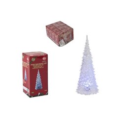 PINO NAVIDAD LED 12CM - CAMBIA COLOR