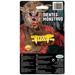 DENTADURA DE MONSTRUO SILICONA