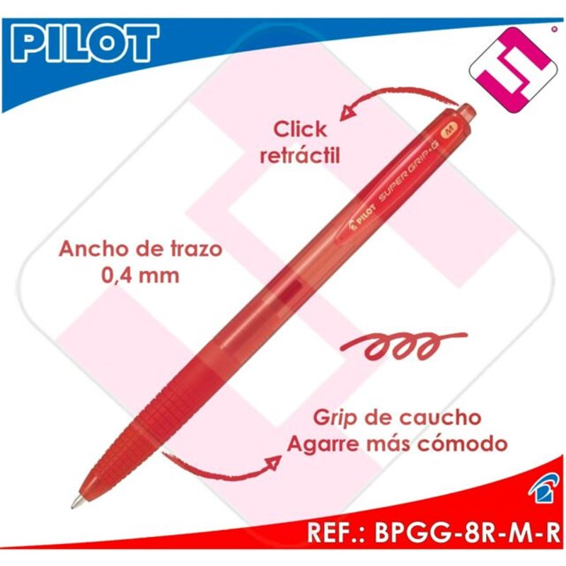 BOLIGRAFO PILOT SUPER G 1.0 M
