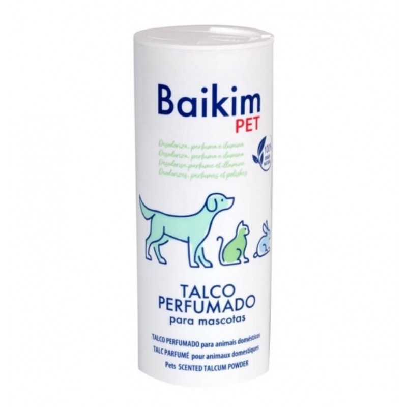 TALCO PERFUMADO PARA MASCOTAS 100GR.