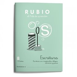 CUADERNO RUBIO ESCRITURA N�8