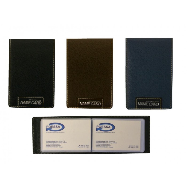 TARJETERO 20 FUNDAS BISMARK 3 COLORES R: 313922