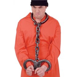 Cuello y Manos Grilletes Prisionero