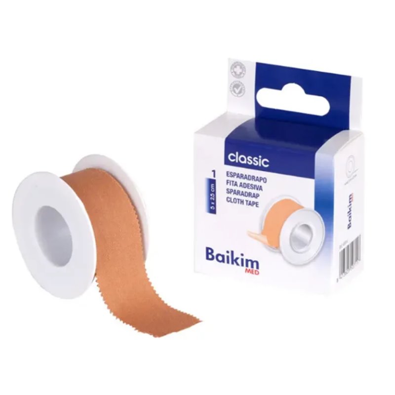 ESPARADRAPO TELA MARRON  5x2.5cm