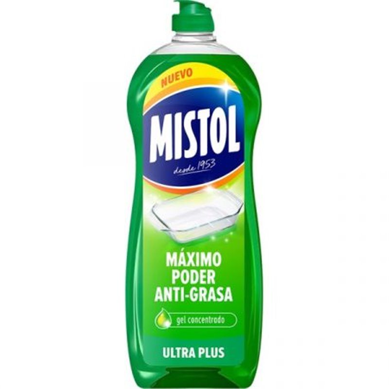 MISTOL VAJILLAS ULTRA-PLUS VERDE 620ML