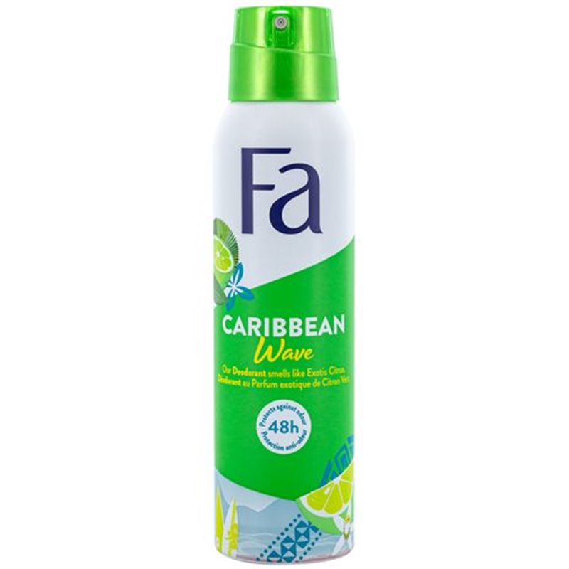 DESODORANTE  FA LIMON CARIBE - 150 ml.