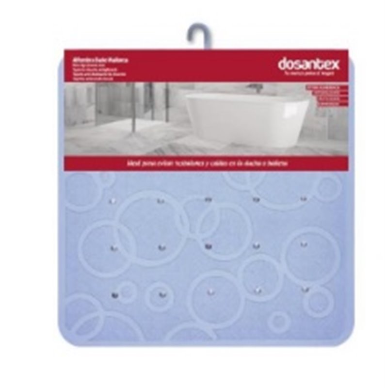 ALFOMBRA DUCHA MALLORCA AZUL 55X55CM