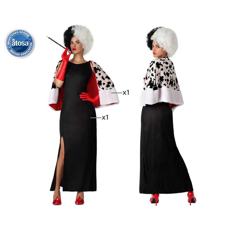 DISFRAZ MUJER CRUEL MUJER ADULTO