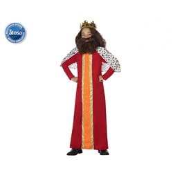 DISFRAZ REY MAGO ROJO NI�O
