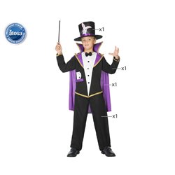 DISFRAZ MAGO NIÑO INFANTIL ILUSIONISTA
