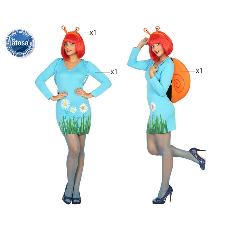 DISFRAZ CARACOL MUJER ADULTO