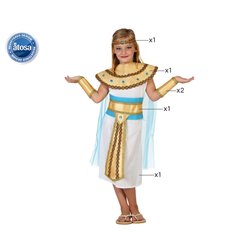 DISFRAZ EGIPCIA NI�A INFANTIL DORADO