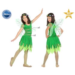DISFRAZ HADA VERDE NI�A INFANTIL ALAS