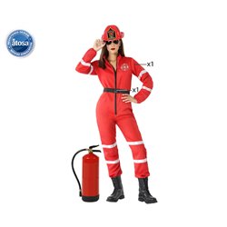 DISFRAZ BOMBERA ADULTO