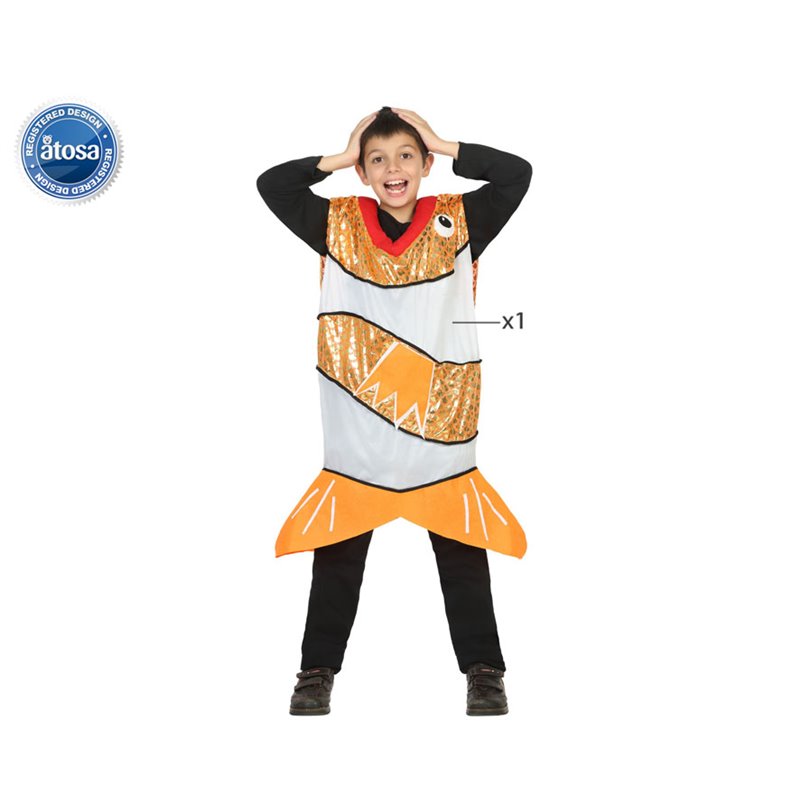 DISFRAZ PEZ NARANJA NI�O UNISEX INFANTIL