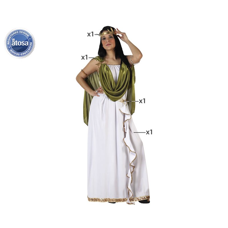 DISFRAZ ROMANA MUJER ADULTO PATRICIA