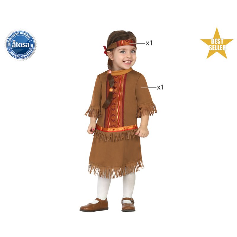 DISFRAZ INDIA NI�A BEBE