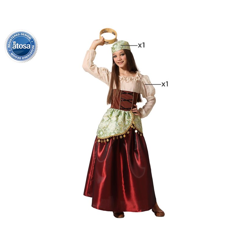 DISFRAZ GITANA INFANTIL