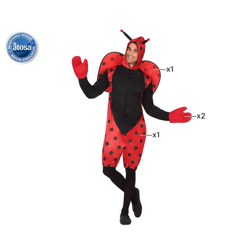 DISFRAZ MARIQUITA HOMBRE ADULTO