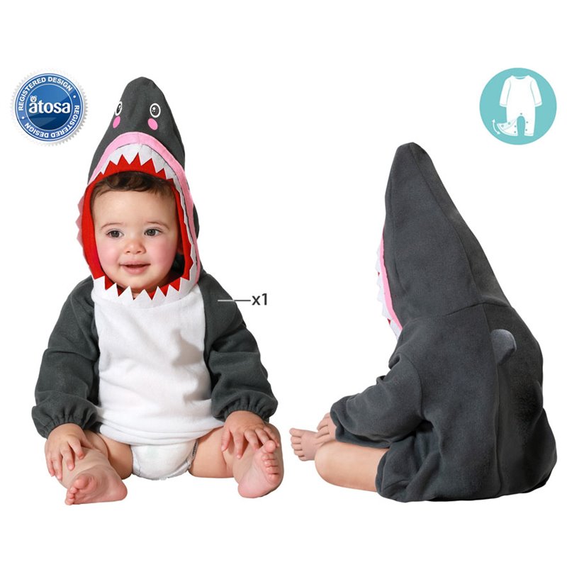 DISFRAZ TIBURON BEBE