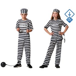 DISFRAZ PRESO INFANTIL