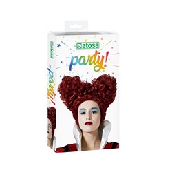 PELUCA REINA FANTASIA PELIRROJA