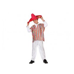 DISFRAZ MEJICANO NI�O INFANTIL CLARO