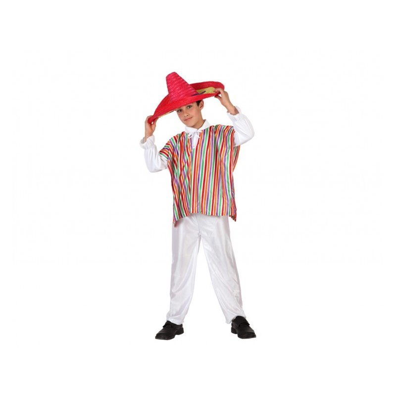 DISFRAZ MEJICANO NI�O INFANTIL CLARO