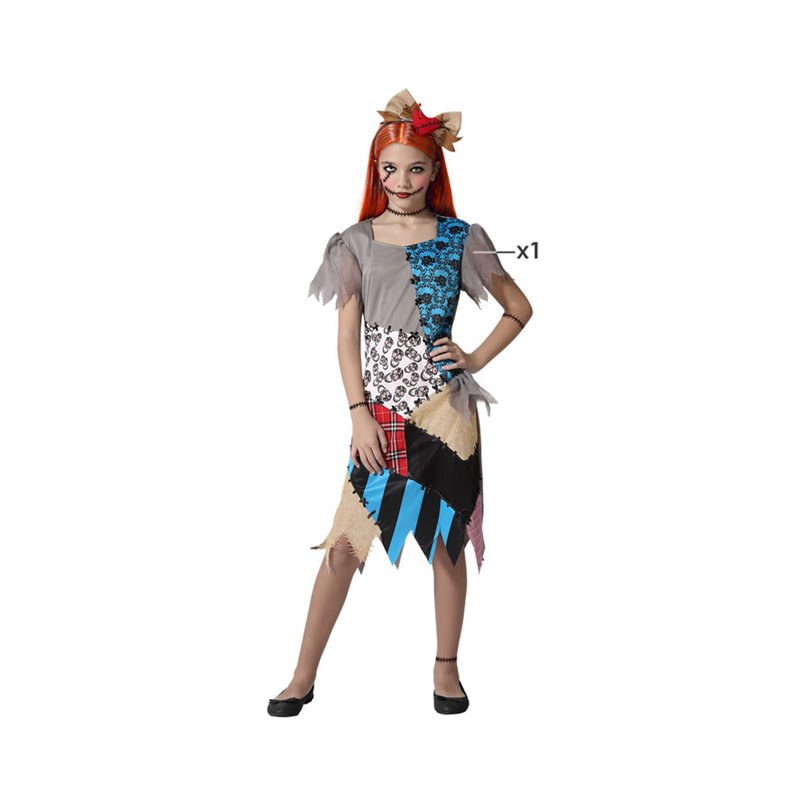 DISFRAZ MU�ECA VUDU INFANTIL