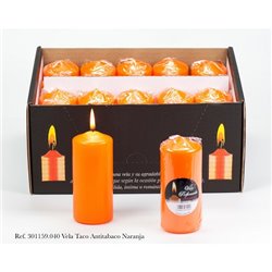 VELA TACO PERFUMADA LUMAR 140 GR. 2UDS