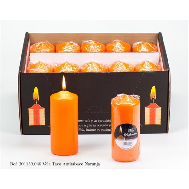 VELA TACO PERFUMADA LUMAR 140 GR. 2UDS