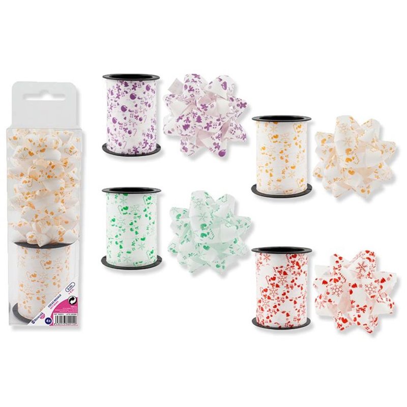 SET 4 COCAS + 8 METROS DE LAZO COLOR SURT.