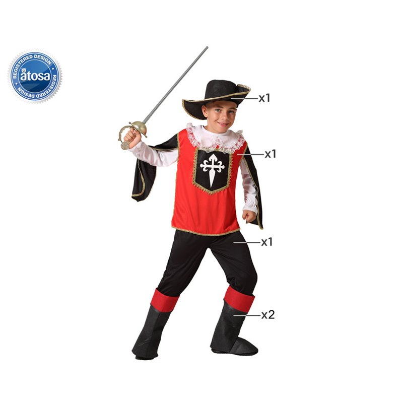 DISFRAZ MOSQUETERO