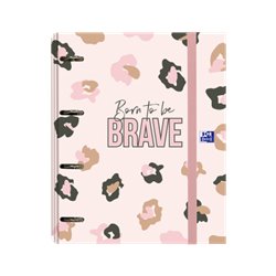 OXFORD ANIMAL PRINT EUROPEANBINDER SURTIDO