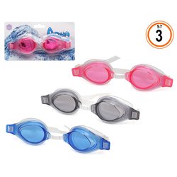 GAFAS PISCINA PVC 3 ST. ADULTO