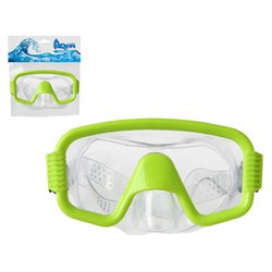 GAFAS BUCEO 19X18CM PVC AMARILLO ADULTO