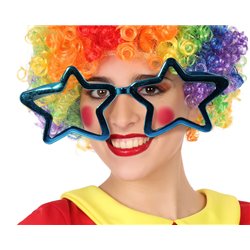 GAFAS ESTRELLAS AZUL XXL