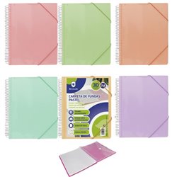 CARPETA DE FUNDAS PASTEL