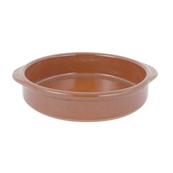 CAZUELA BARRO 24 CM. ASAS