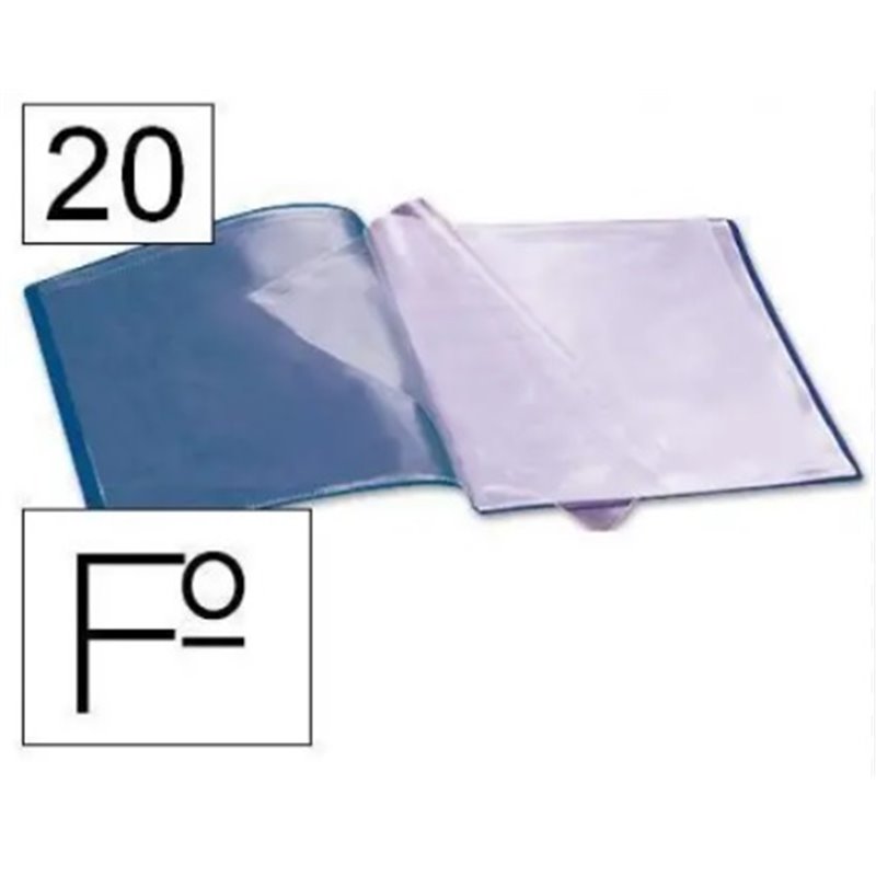 CARPETA POLIPLAS FUNDAS POLIPROPILENO FOLIO