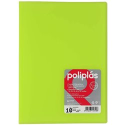 CARPETA POLIPLAS FUNDAS POLIPROPILENO FOLIO